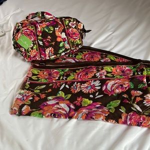 Vera Bradley handbag and scarf